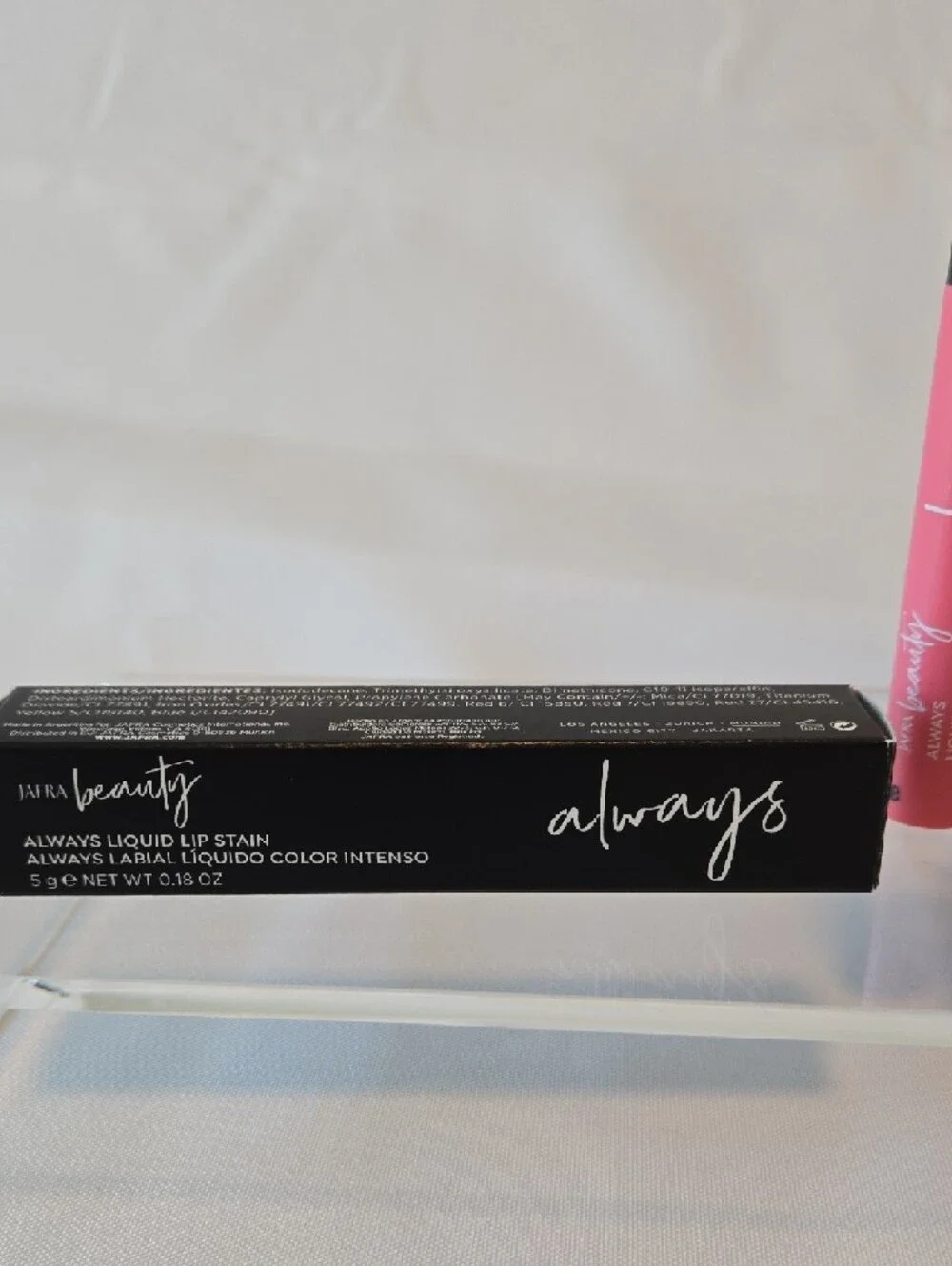 JAFRA Always Confident Liquid Lip Stain - Discontinued Pink Shade - NWT